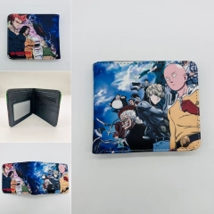 One Punch Man Cartoon Short Purse Anime Wallet