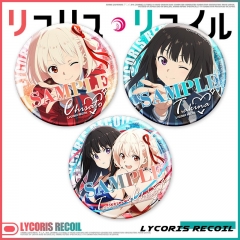 3 Styles Lycoris Recoil Lycoris Cartoon Pin Anime Brooch