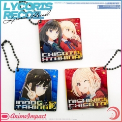 3 Styles Lycoris Recoil Lycoris Cartoon Anime Keychain