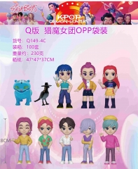 OPP Bag）10pcs/set K-Pop: Demon Hunters Cartoon Anime PVC Figures