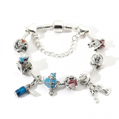 3 Styles Alice in Wonderland Cartoon Anime Alloy Bracelets