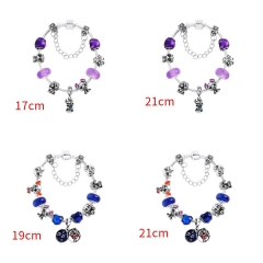 6 Styles Lilo & Stitch Cartoon Anime Alloy Bracelets