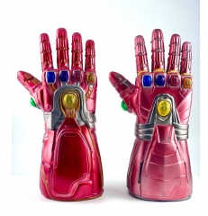 ( With Light)  37CM 2 Styles Iron Man Cosplay Movie For Party Anime Large Size Glove