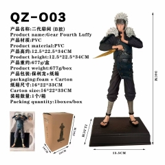 34CM QZ-003 Naruto Tsunade Cartoon Anime PVC Figure Toy