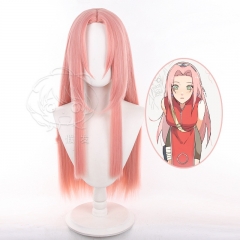 火影忍者 春野樱cosplay假发 长发款 小樱粉色 忍者 头皮