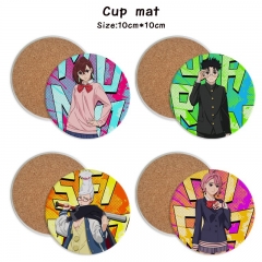 14 Styles DANDADAN Cartoon Ceramics Cup Mat Anime Coaster