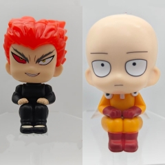 2 Styles One Punch Man Garou Saitama Cartoon Anime PVC Figures