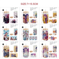 猎魔女团450ml磨砂玻璃杯