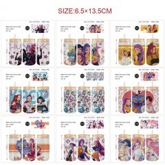 猎魔女团350ml磨砂玻璃杯-23款