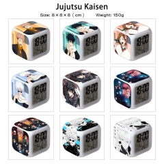 ( With Light) 9 Styles Jujutsu Kaisen Cartoon LED Anime Clock