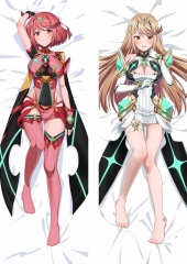 2 Sizes Xenoblade Chronicles Cartoon Sexy Girls Square Anime Pillow Case