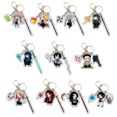11 Styles Demon Slayer: Kimetsu no Yaiba Cartoon Anime Acrylic Keychain