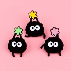 3 Styles Cute Cartoon Pin Anime Alloy Brooch