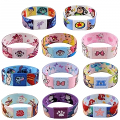11 Styles The Little Mermaid Cartoon Anime Stretch Bracelets Bangles