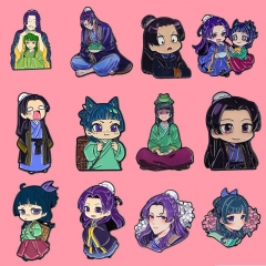 12 Styles The Apothecary Diaries Cartoon Pin Anime Alloy Brooch
