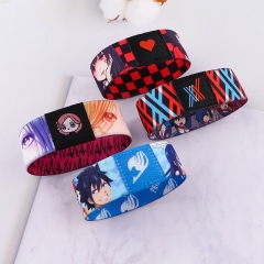 4 Styles Fairy Tail Cartoon Anime Stretch Bracelets Bangles
