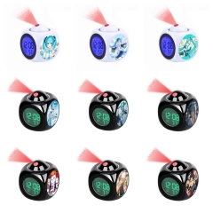 （带电）初音未来11 动漫投影闹钟电子钟