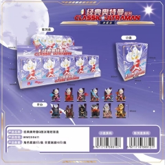 10pcs/set Genuine Ultraman Cartoon Surprise Blind Box Anime Refrigerator Magnet