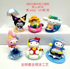 6款沙滩冲浪三丽鸥高:5-8CM重:420g 100套/箱