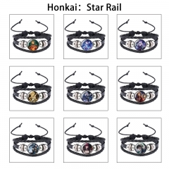 21 Styles Honkai: Star Rail Cartoon Anime Bracelet Wristband
