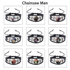 14 Styles Chainsaw Man Cartoon Anime Bracelet Wristband