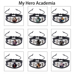 14 Styles My Hero Academia Cartoon Anime Bracelet Wristband
