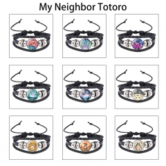 14 Styles My Neighbor Totoro Cartoon Anime Bracelet Wristband
