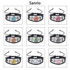 14 Styles Sanrio Cartoon Anime Bracelet Wristband