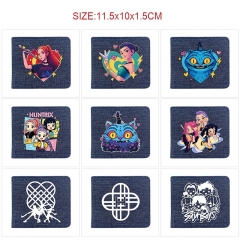 24 Styles K-Pop: Demon Hunters Cartoon Shorts Purse Anime Wallet