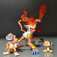 烈焰猴宠物小精灵进化手办