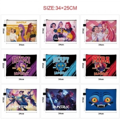 30 Styles K-Pop: Demon Hunters Cartoon Pattern Anime File Pocket