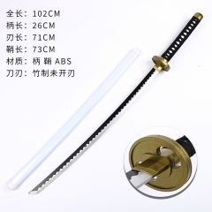 （Wooden) 102CM Hell's Paradise Anime Wooden Sword Katana