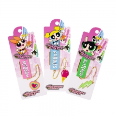 3 Styles Authentic The Powerpuff Girls Cartoon Anime Alloy Bookmark