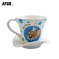 AFGH正版猫和老鼠TOM and JERRY马戏团系列礼帽造型马克杯卡通无