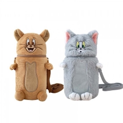 AFGH女团Gidle赵美延叶舒华同款猫和Tom Jerry毛绒斜挎随行杯套装
