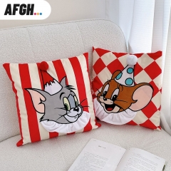 AFGH正版猫和老鼠Tom and Jerry马戏团系列拉夫领抱枕汤姆猫杰利