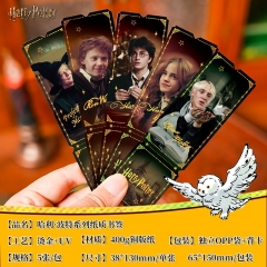 Authentic Harry Potter Cartoon Anime Bookmark