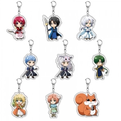 9 Styles Akatsuki no Yona Cartoon Anime Acrylic Keychain