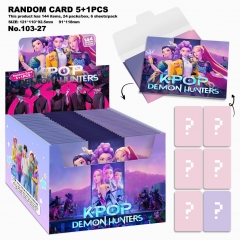 24套 KPOP猎魔女团周边珍藏照片卡信封包照片卡LOMO卡片创意贺卡
