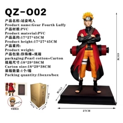 45CM Naruto Uzumaki Naruto Cartoon Anime PVC Figure Toy