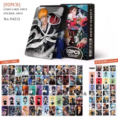 2 Styles 92PCS/SET Bleach Cartoon Anime Lomo Card