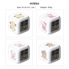 mikko 12 动漫方形闹钟