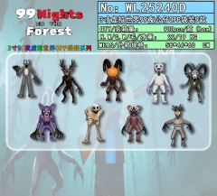 3寸虚拟世界99夜公仔0PP袋装9款
