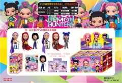 4.5寸Q版猎魔女团真毛发2  6只盲盒展示盒