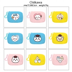 12 Styles Chiikawa Cartoon Plush Anime Coin Purse
