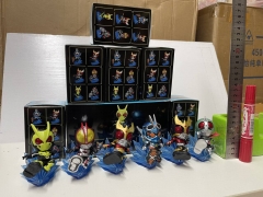 6PCS/SET 9CM Kamen Rider Ex-Aid Cartoon Anime PVC Figures