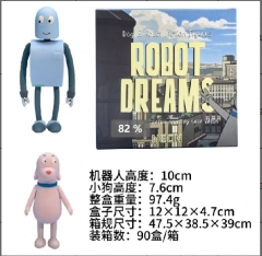 2025年新品机器人之梦摆件纪念品 再见机器人之小狗手办周边玩偶