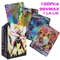 100VmaxCRE Lillie Pokemon Cartoon Anime Cards