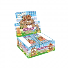 160PCS/SET Capybara Cartoon Anime Cards
