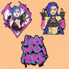 3 Styles K-Pop: Demon Hunters Cartoon Pin Anime Alloy Brooch